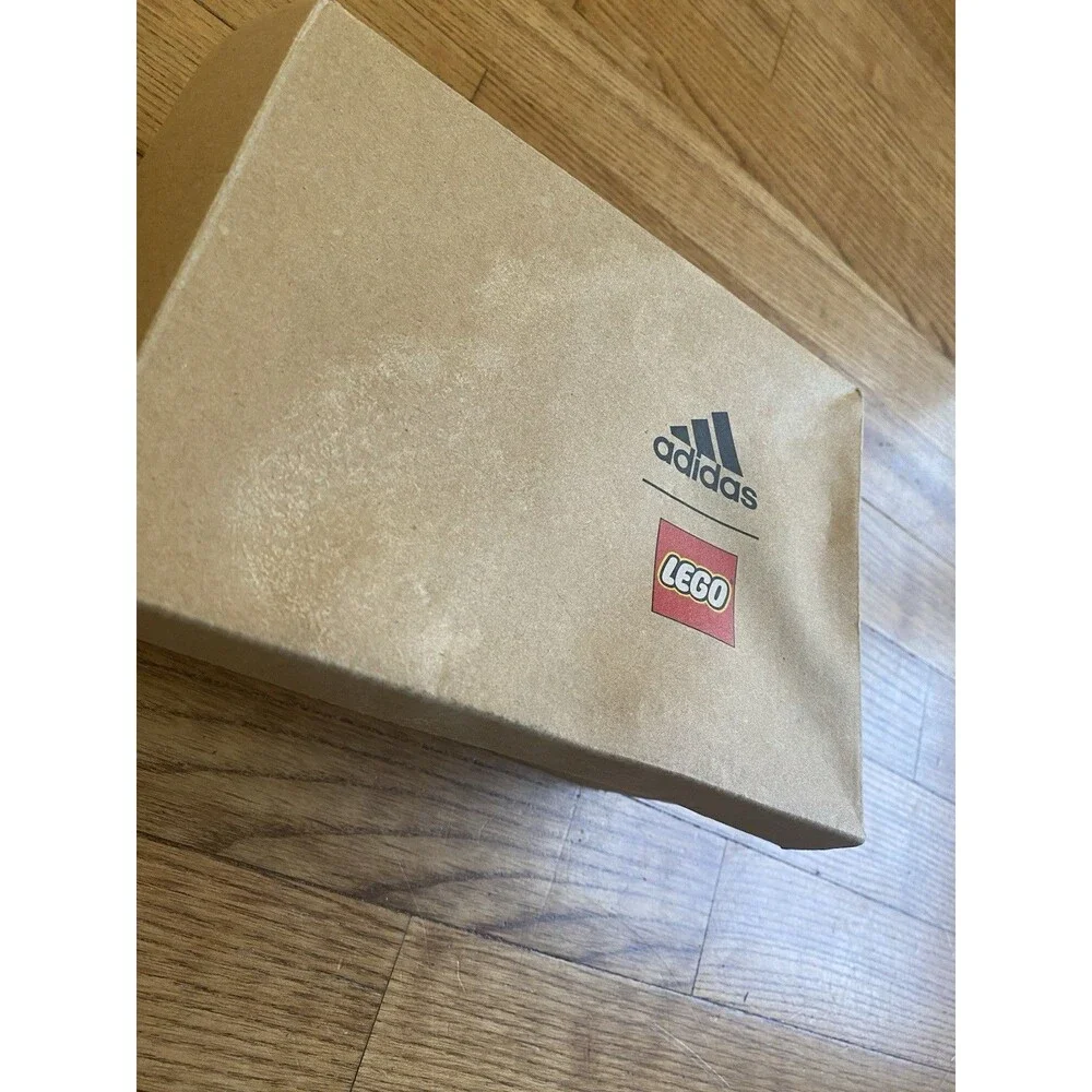 Adidas Lego Kids' Red White Size 5.5K Toddler Baby Sneakers With Box Rare GUC!